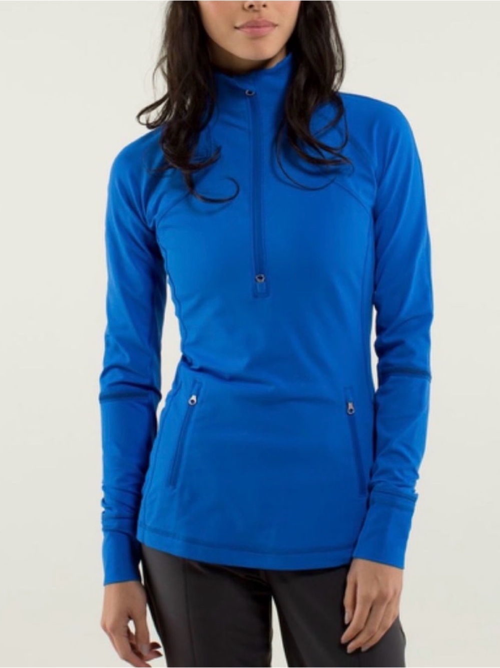 Lululemon Athletica Blue Fitted Jacket